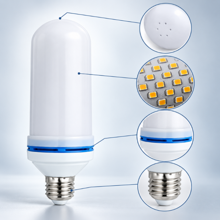 LED žárovka s efektem živého plamene E27 9 W - Obrázek 3