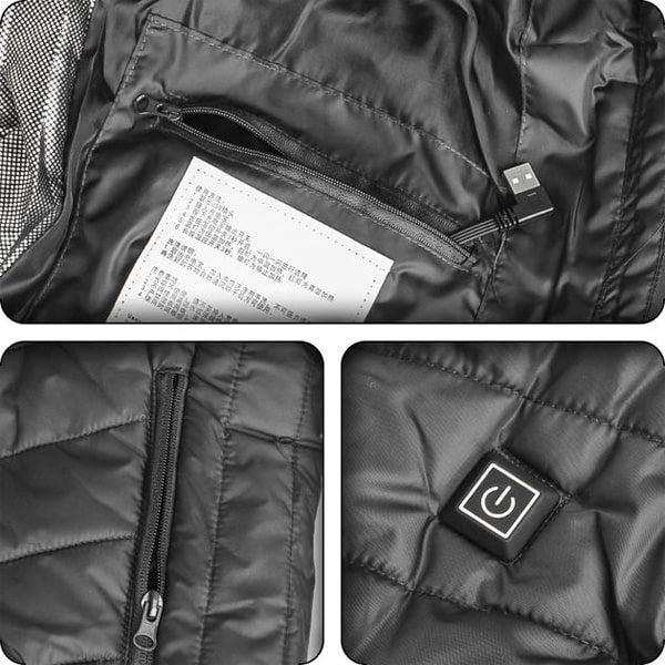 Unisex vyhřívaná vesta - Obrázek 5